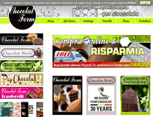 Tablet Screenshot of chocolatform.com